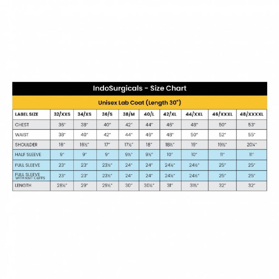 Unisex Lab Coat (Length 30") - Image 5